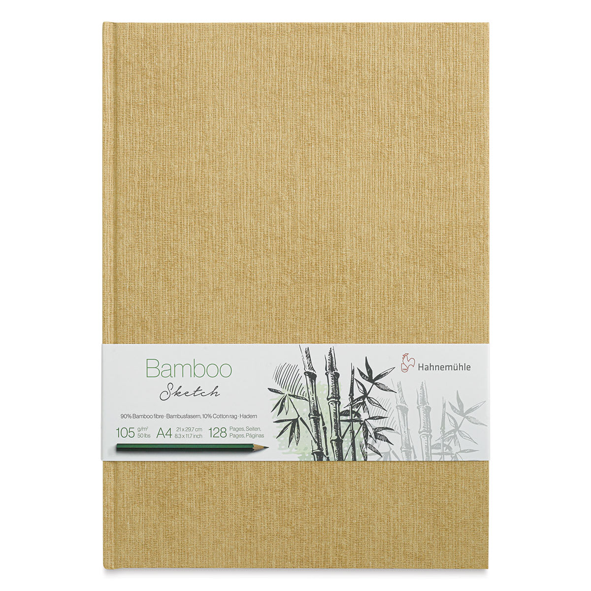 Hahnemühle Bamboo Hardbound Sketchbook -  11.7" x 8.3", 128 Pages, 50 lb