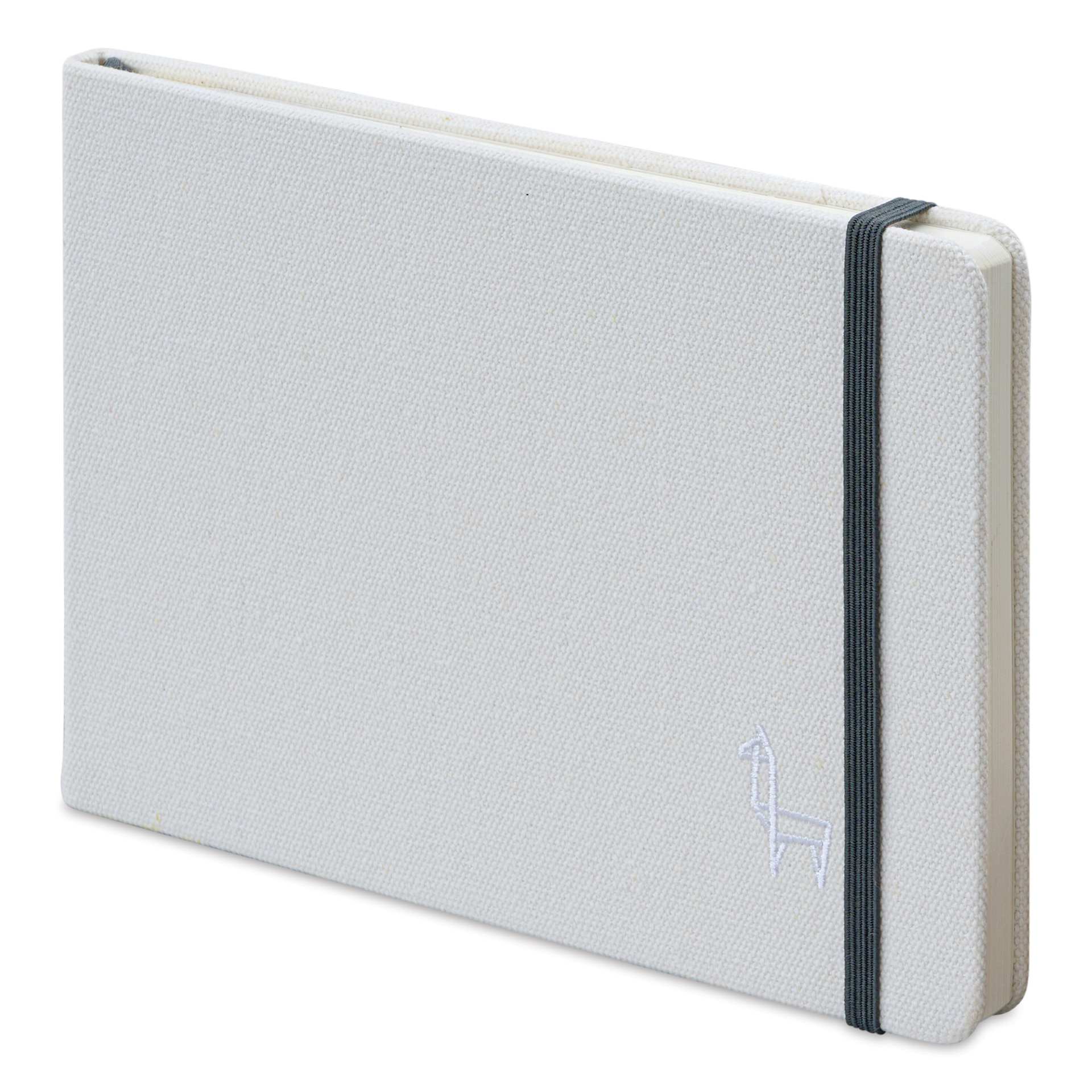 Etchr Mixed Media Hardbound Sketchbook - 5.8" x 8.3", Hot Press, side