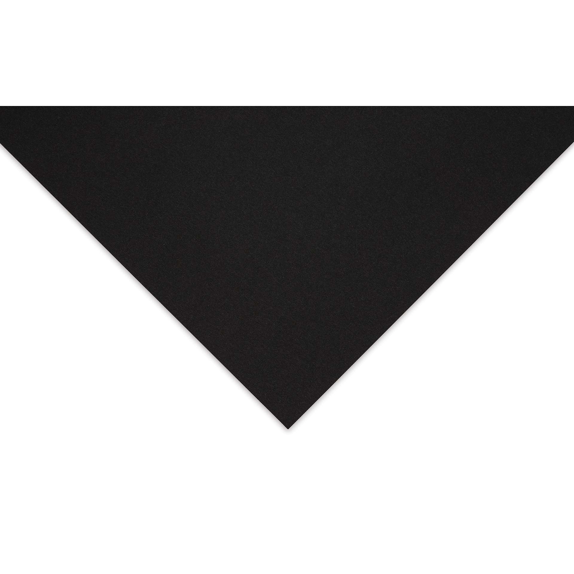 Stillman & Birn Nova Series Toned Art Paper - Black, 8" x 10", single sheet close-up