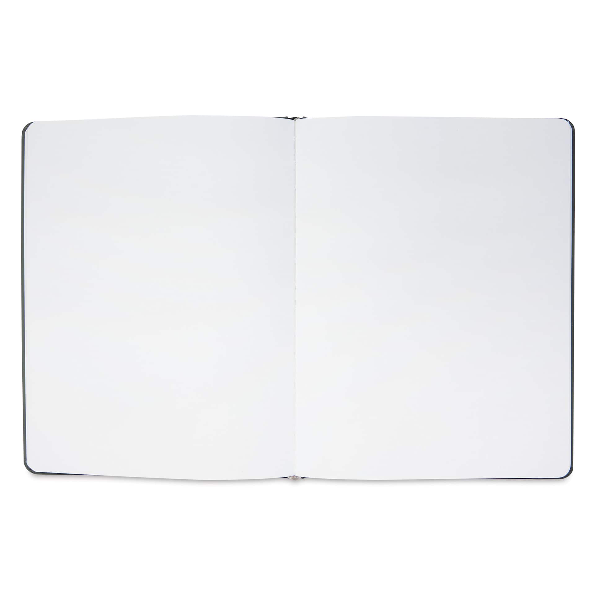 Canson Graduate Mixed Media Book - Interior of the 8-1/2" x 11" White paper pad