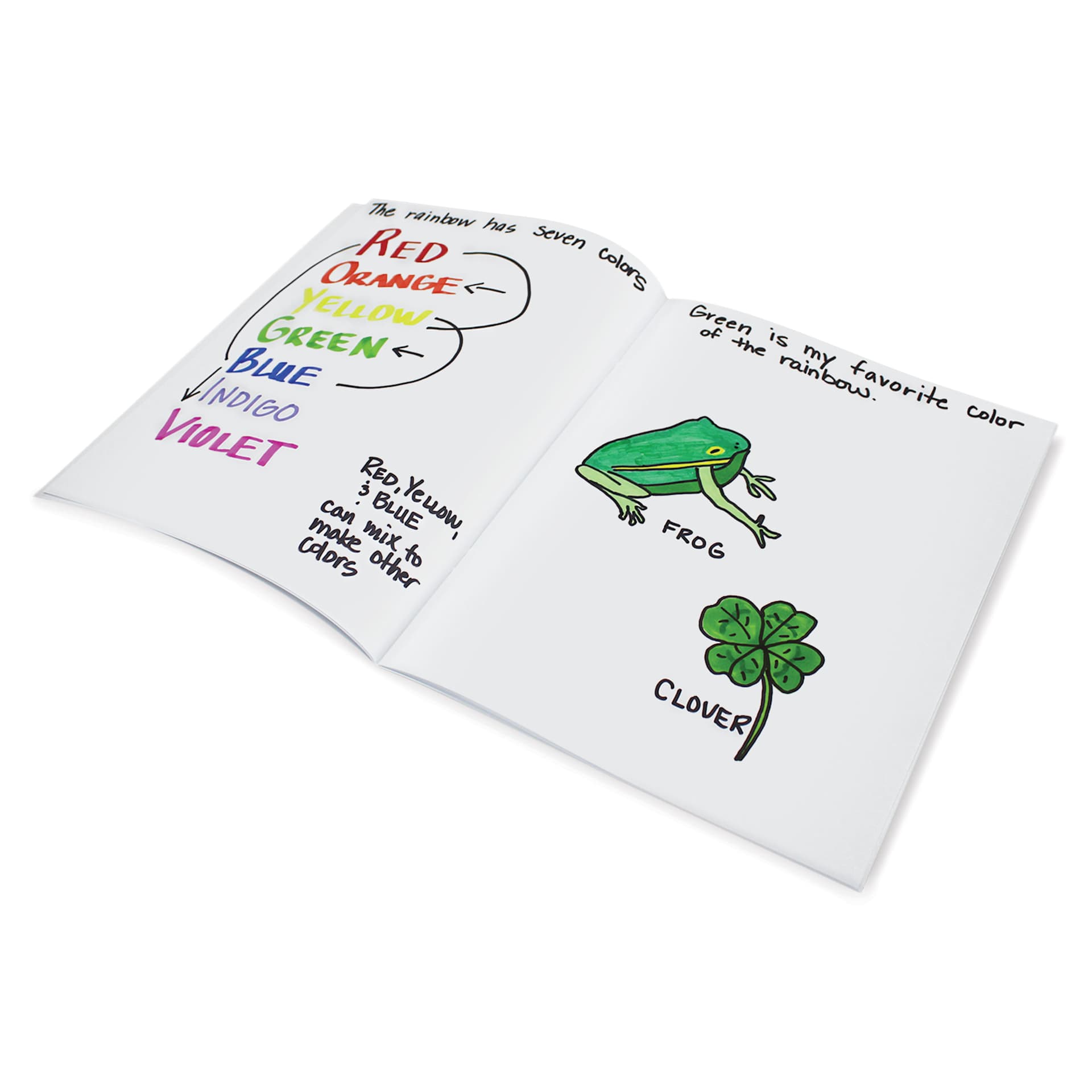 Flipside Hayes Softcover Blank Portrait Book - 8-1/2" x 11", personalized pages