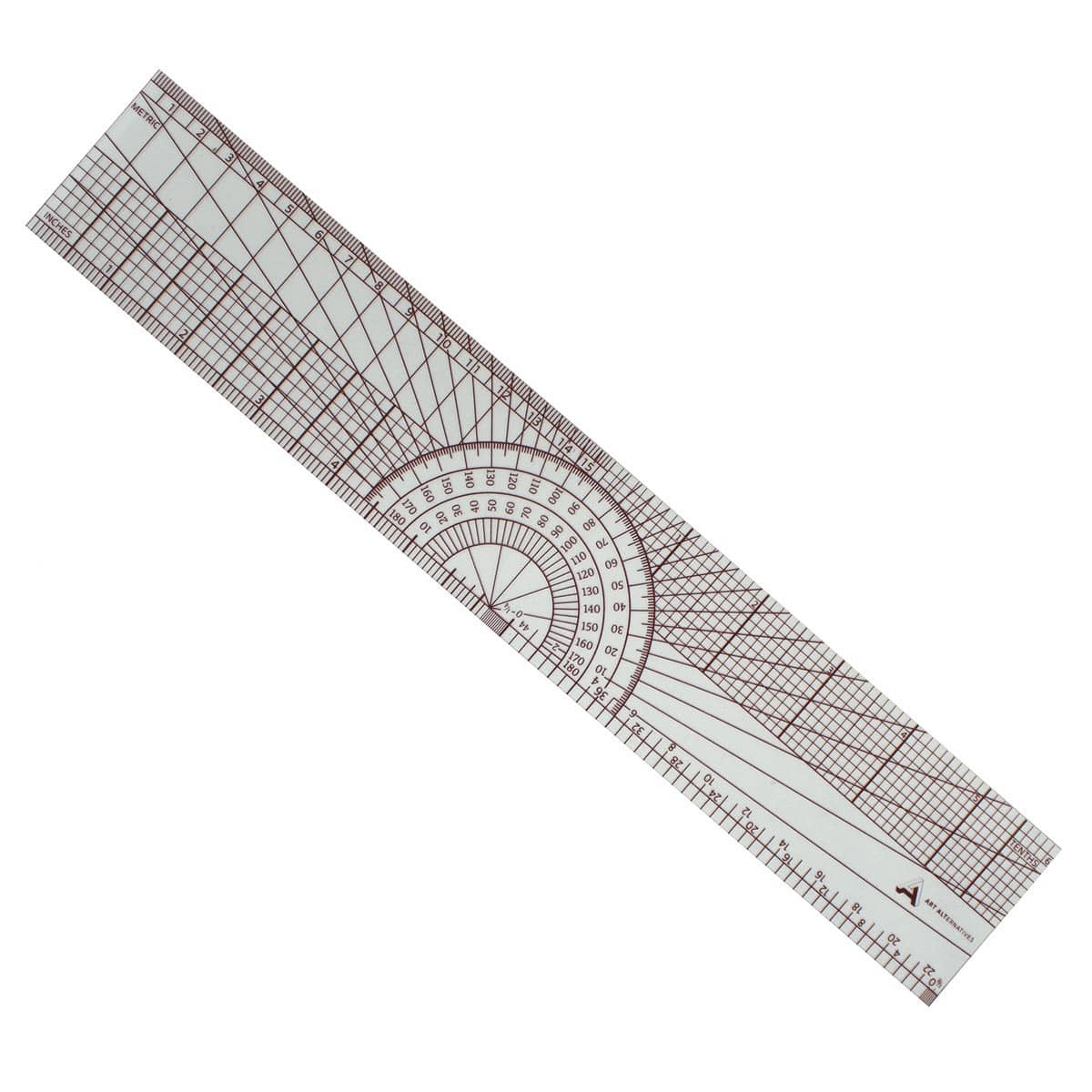 Art Alternatives Protractor Ruler