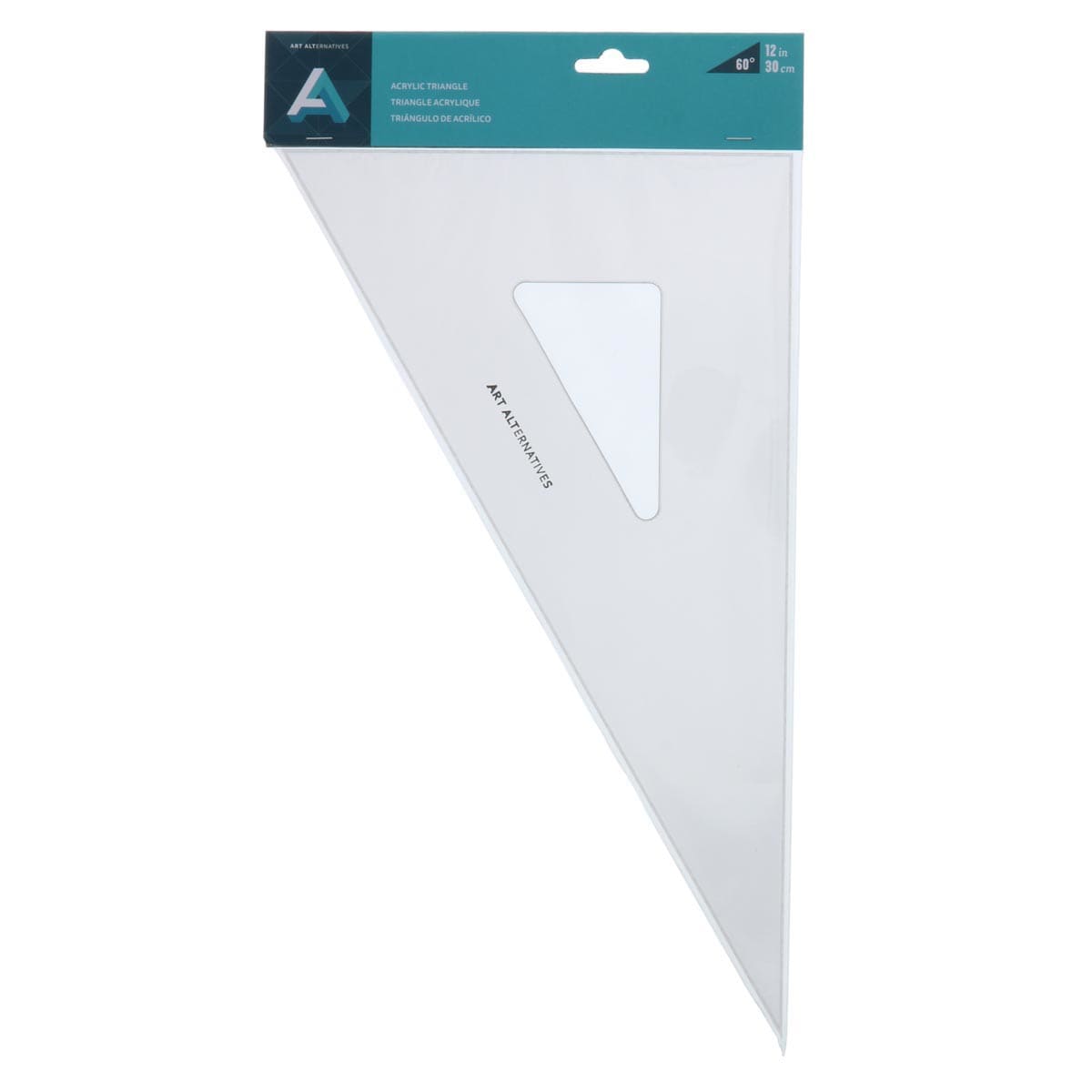 Art Alternatives Plastic Triangle - 12", 30-60 Degree