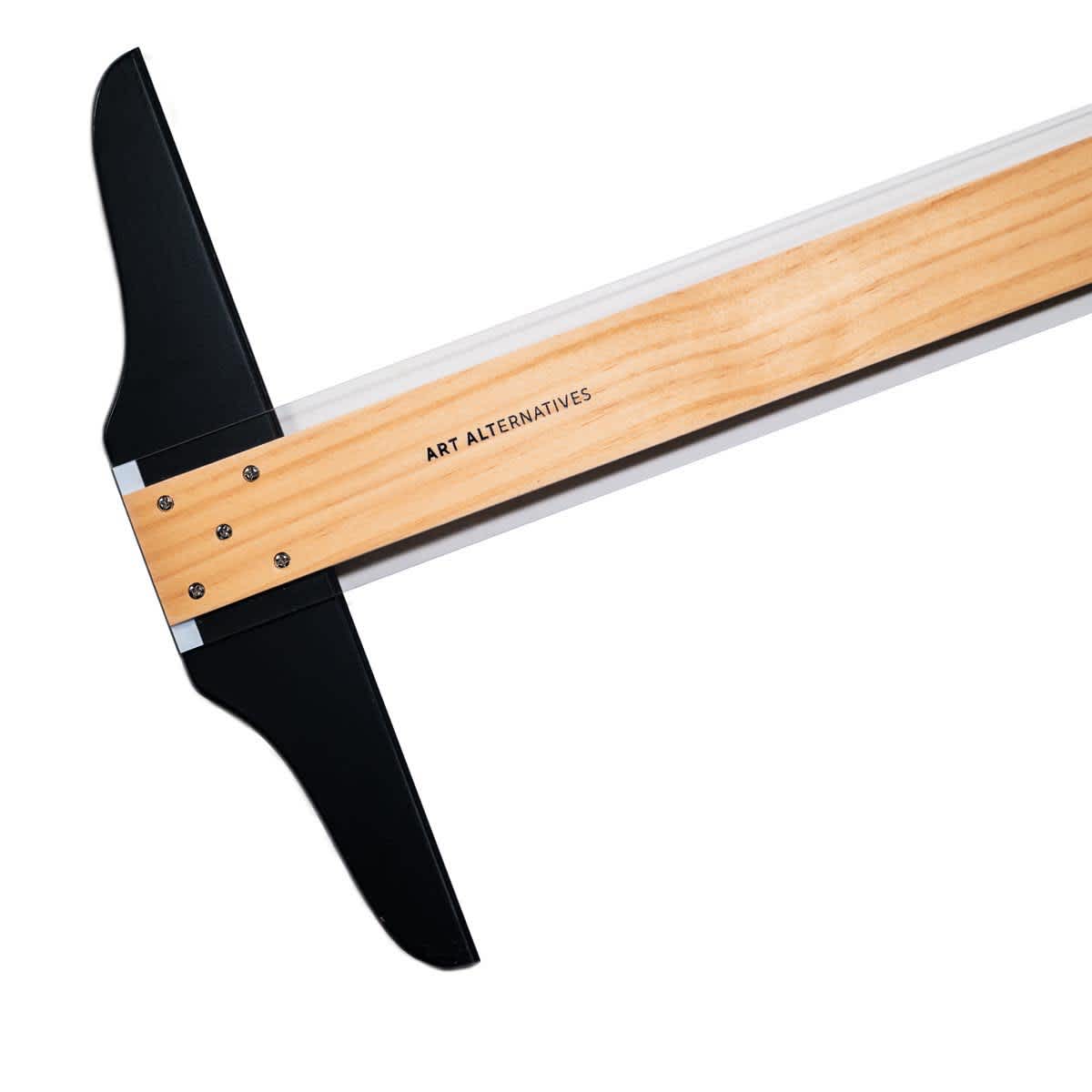 Art Alternatives Wooden Acrylic Edged T-Square, 36"