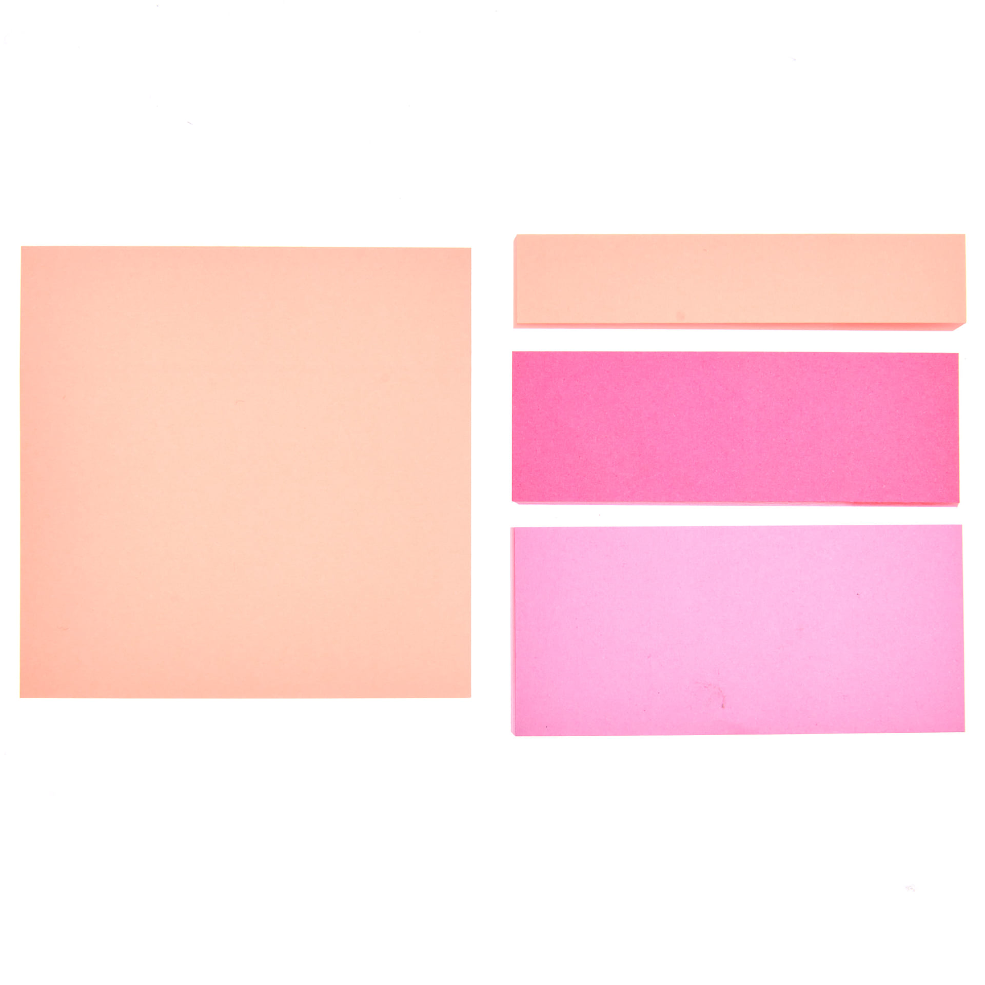 Rico Design Sticky Notes - Neon Pink/Orange - Pkg of 4