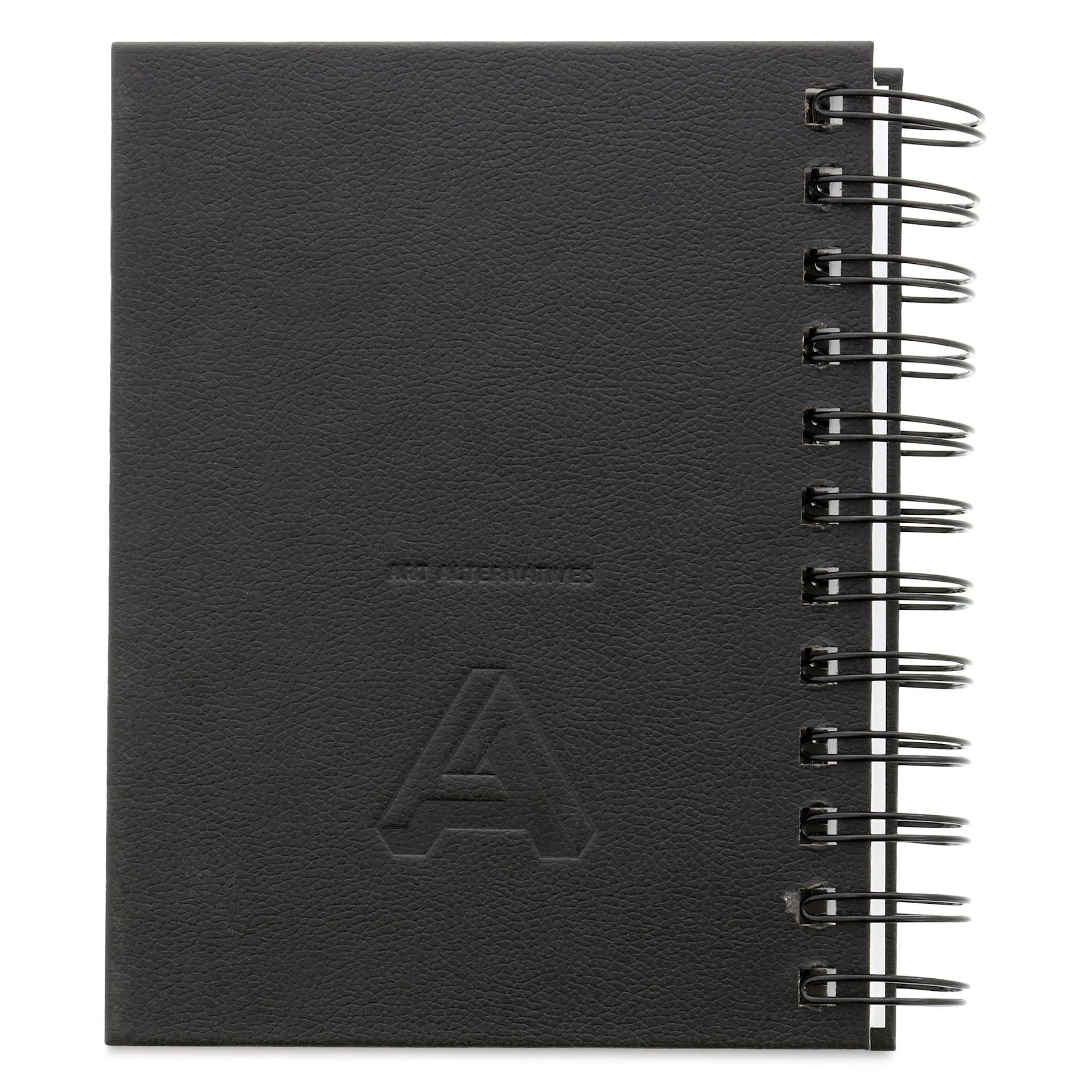 Art Alternatives Spiral-Bound Sketchbook - 80 Sheets, White, 4" x 6", back cover