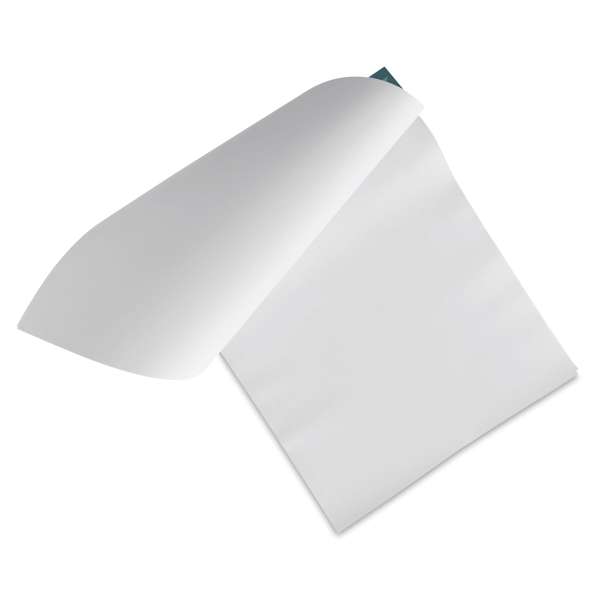 Art Alternatives White Paper Palette Pad, cover rolled back 