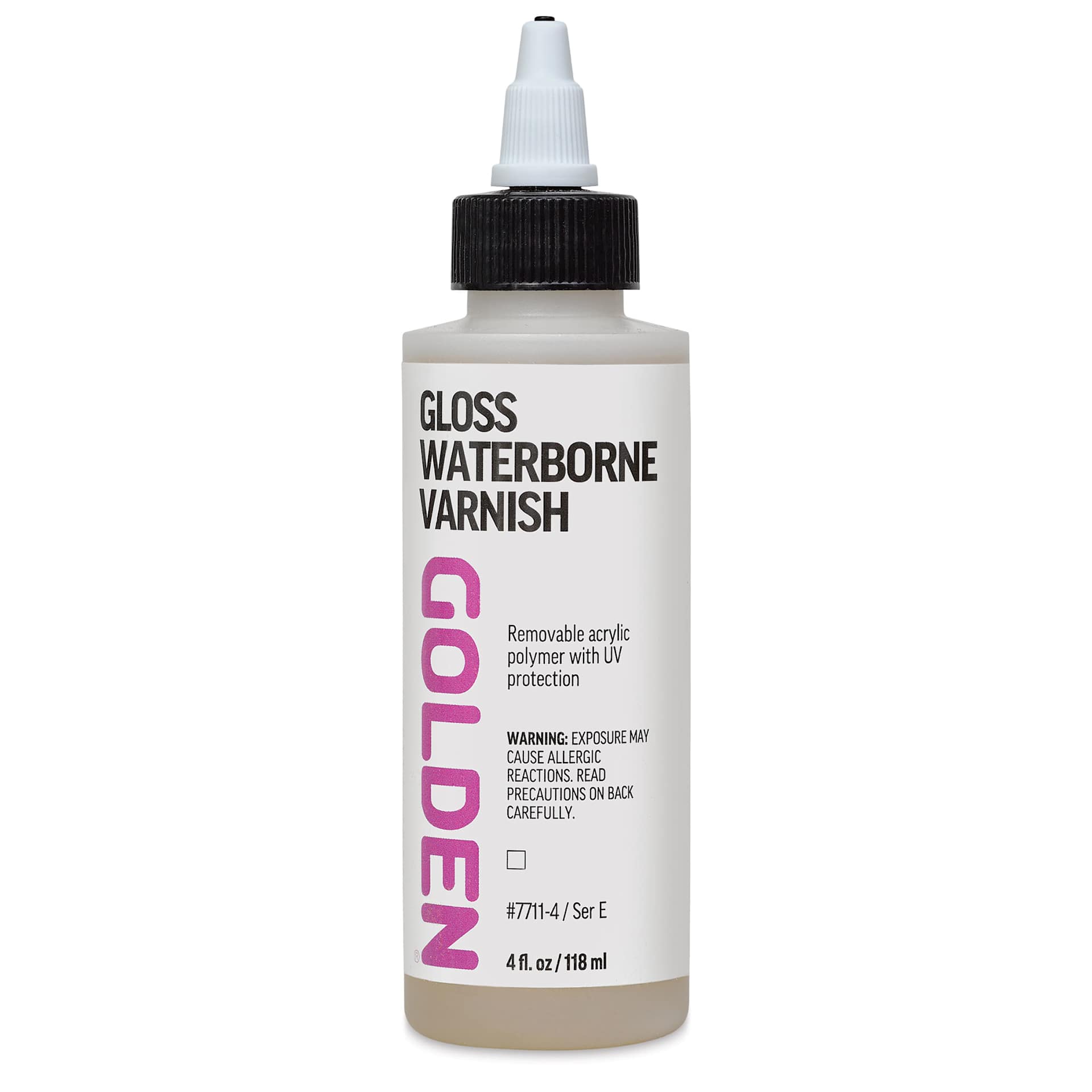 Golden Waterborne Varnish - Gloss, 4 oz Golden Waterborne Varnish - Gloss, 4 oz