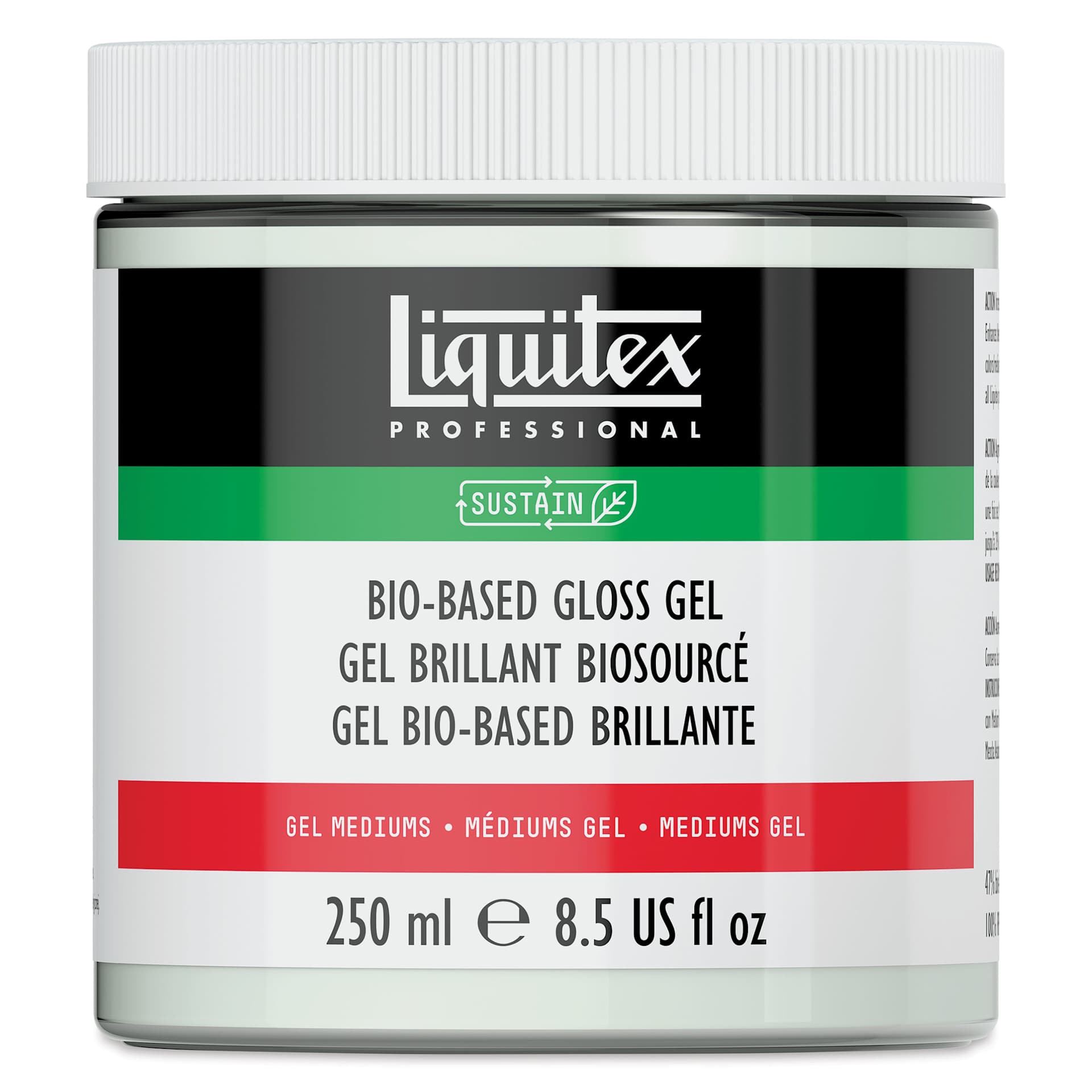 Liquitex Bio-Based Acrylic Gel Medium - Gloss Gel, 250 ml Liquitex Bio-Based Acrylic Gel Medium - Gloss Gel, 250 ml