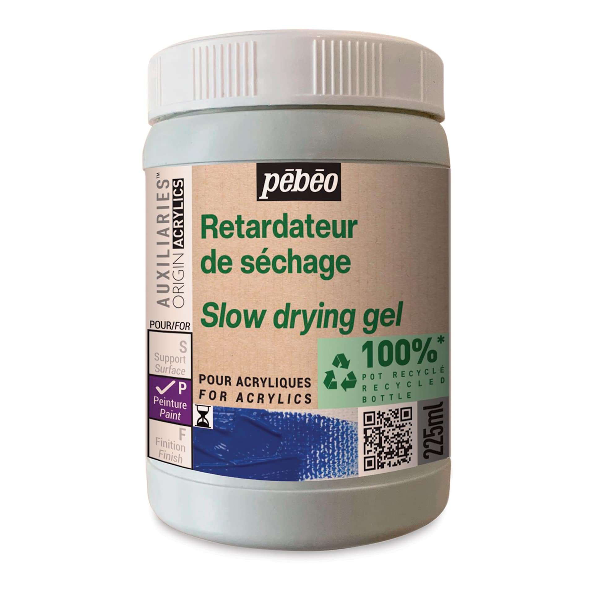 Pebeo Origin Slow Drying Gel - 225 ml Pebeo Origin Slow Drying Gel - 225 ml