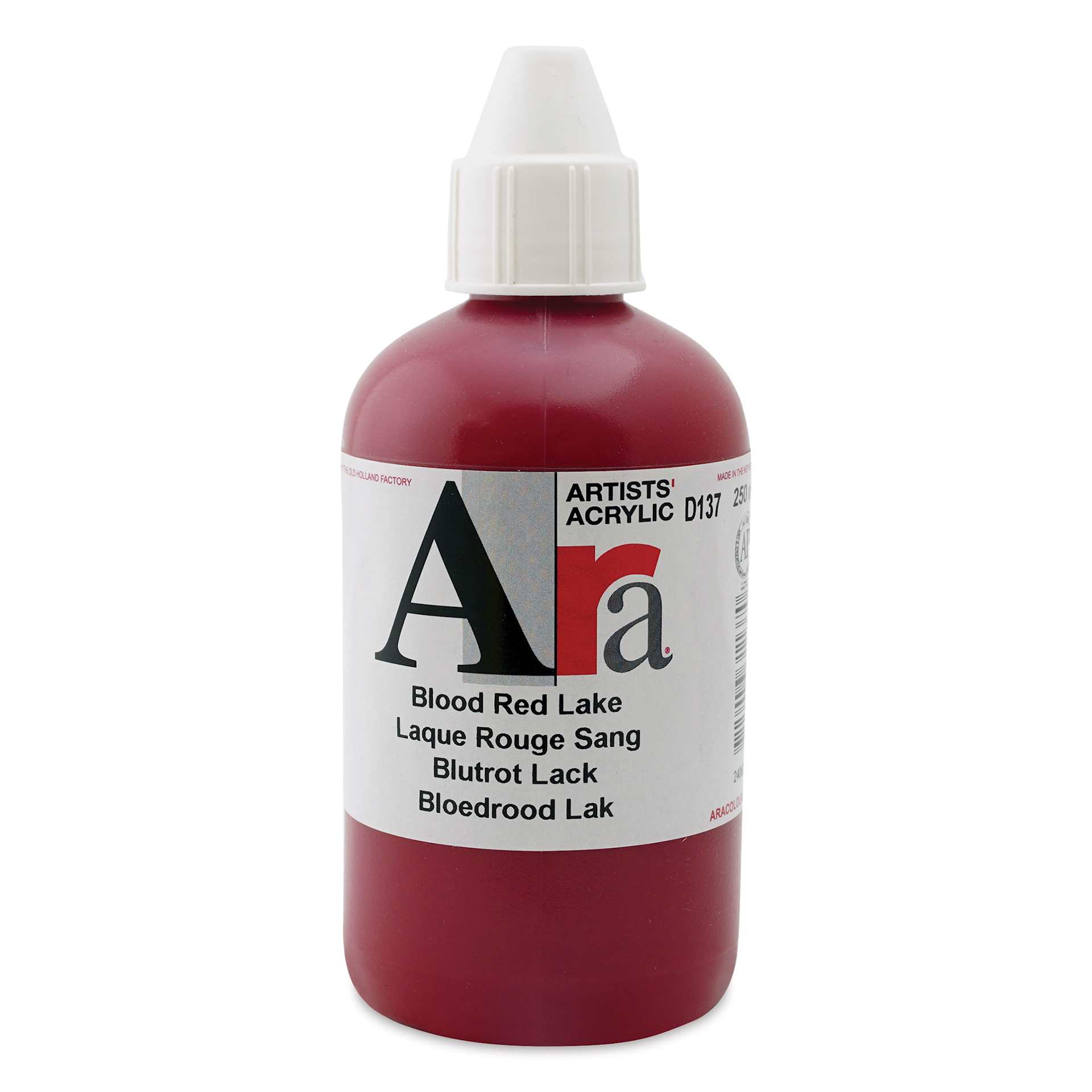 Ara Artists’ Acrylic Paint - Blood Red Lake, 250 ml