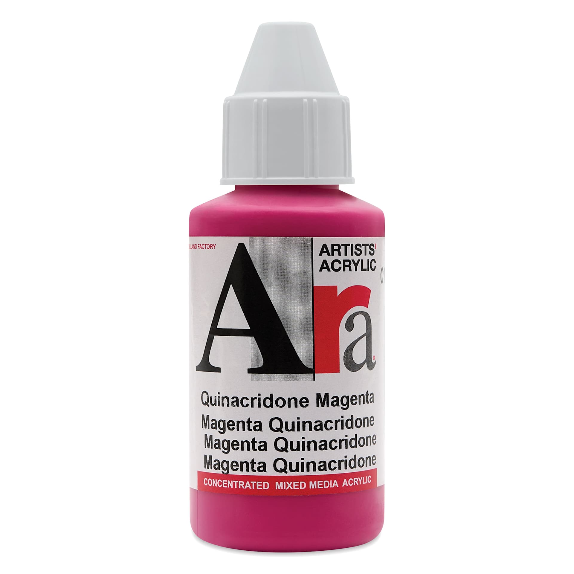 Ara Artists’ Acrylic Paint - Quinacridone Magenta, 100 ml bottle