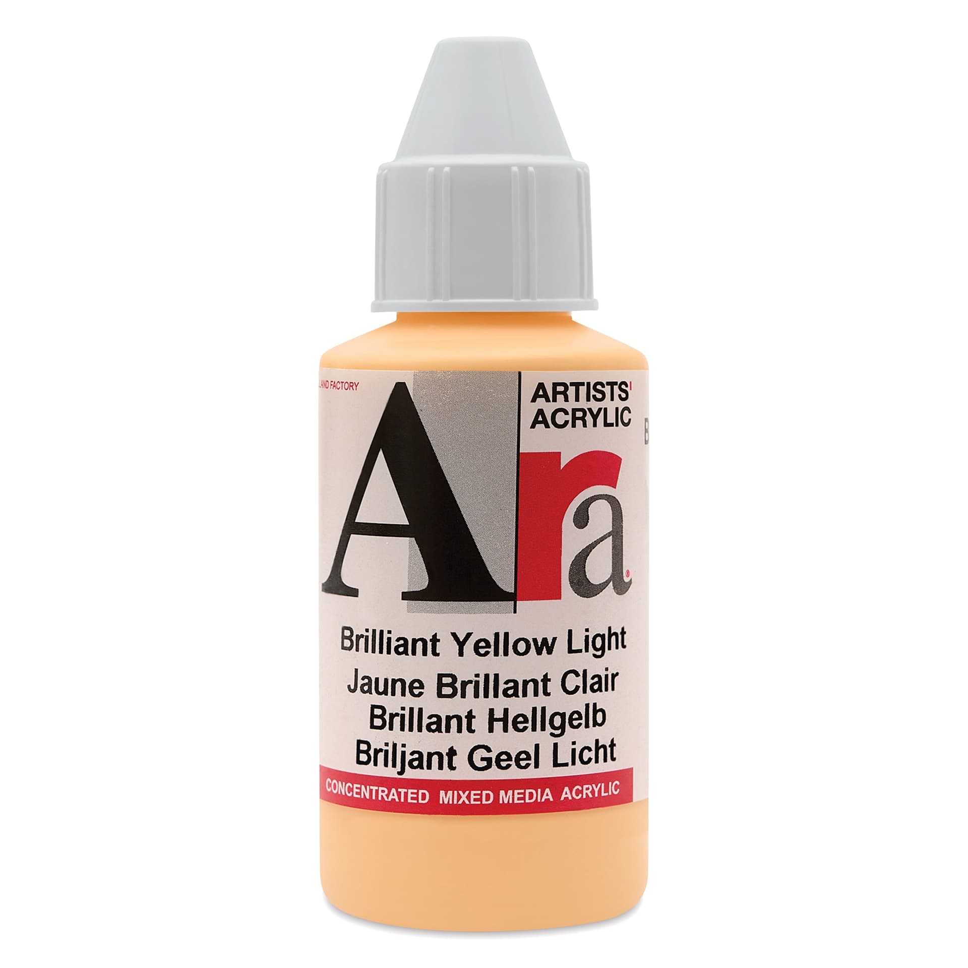 Ara Artists’ Acrylic Paint - Brilliant Yellow Light, 100 ml