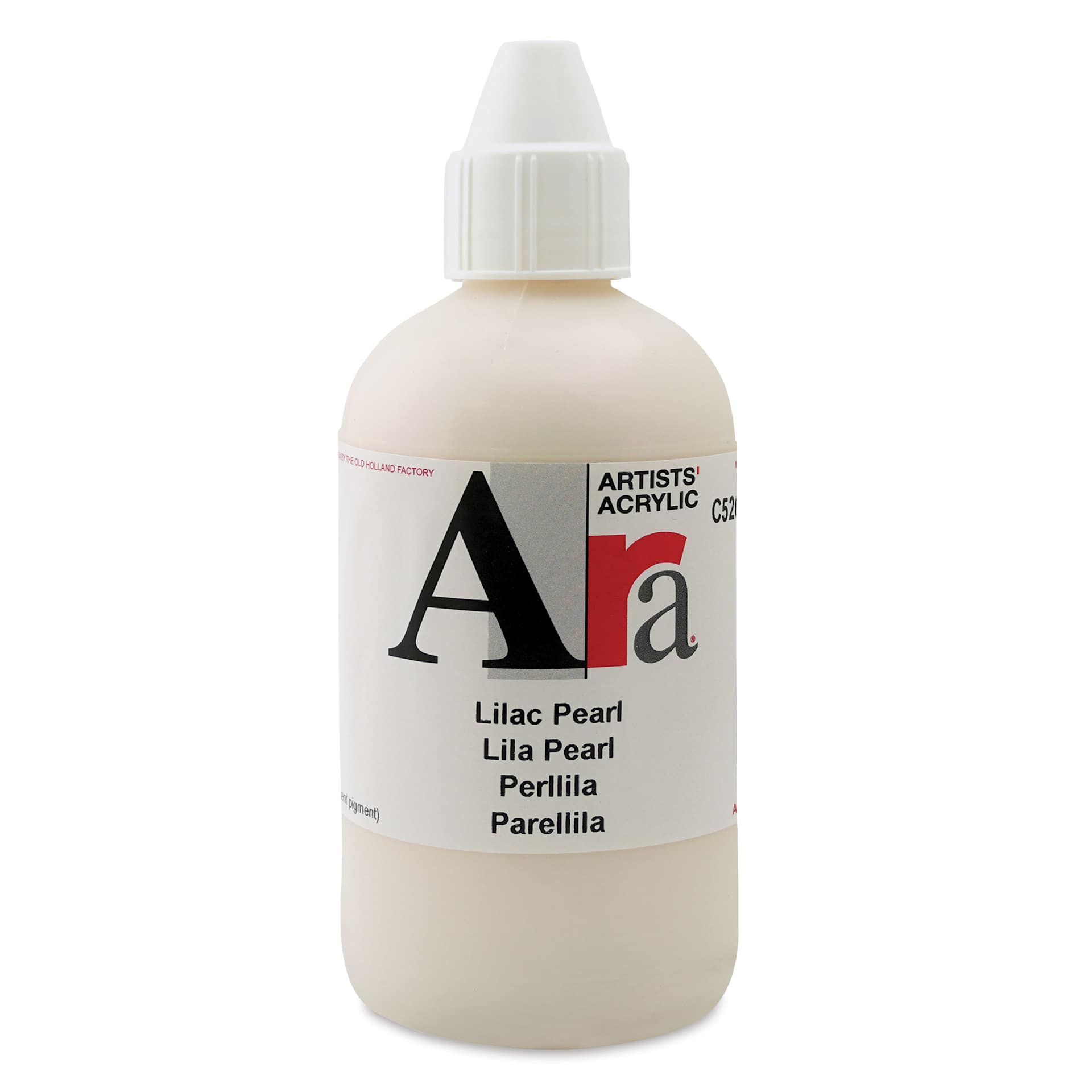 Ara Artists’ Acrylic Paint - Pearl Lilac, 250 ml bottle
