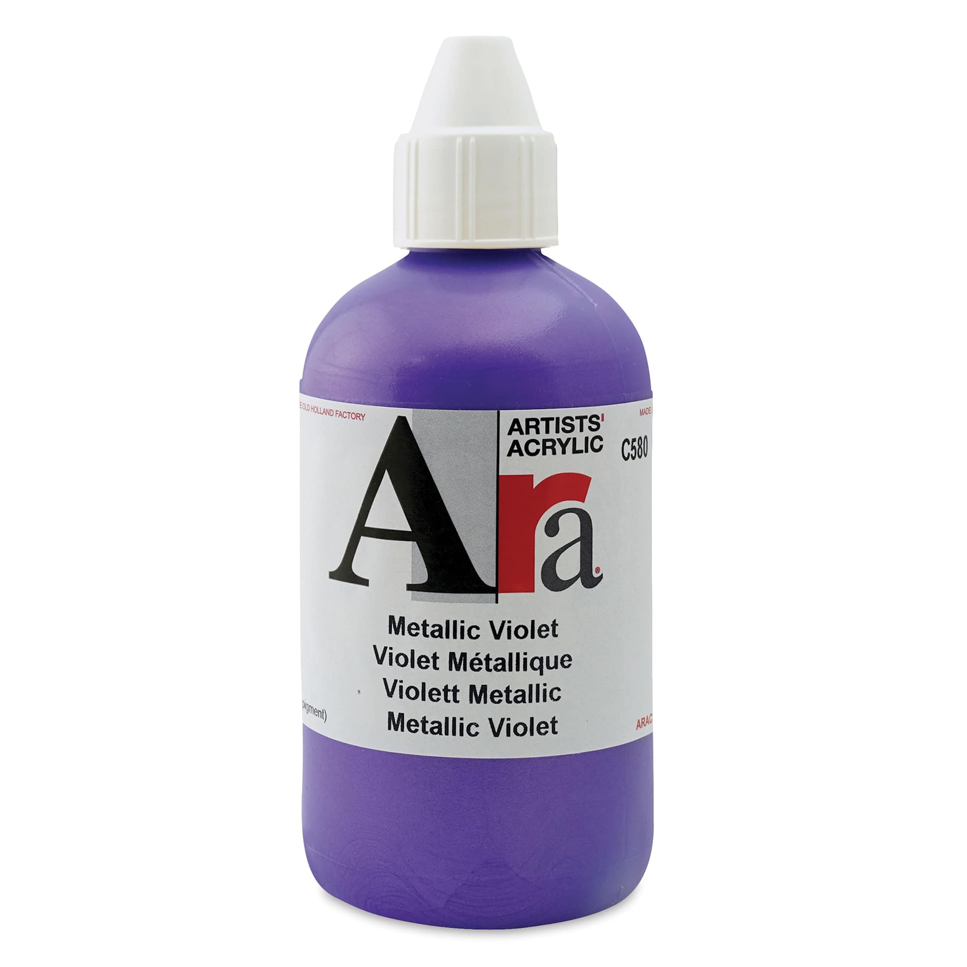 Ara Artists’ Acrylic Paint - Metallic Violet, 250 ml