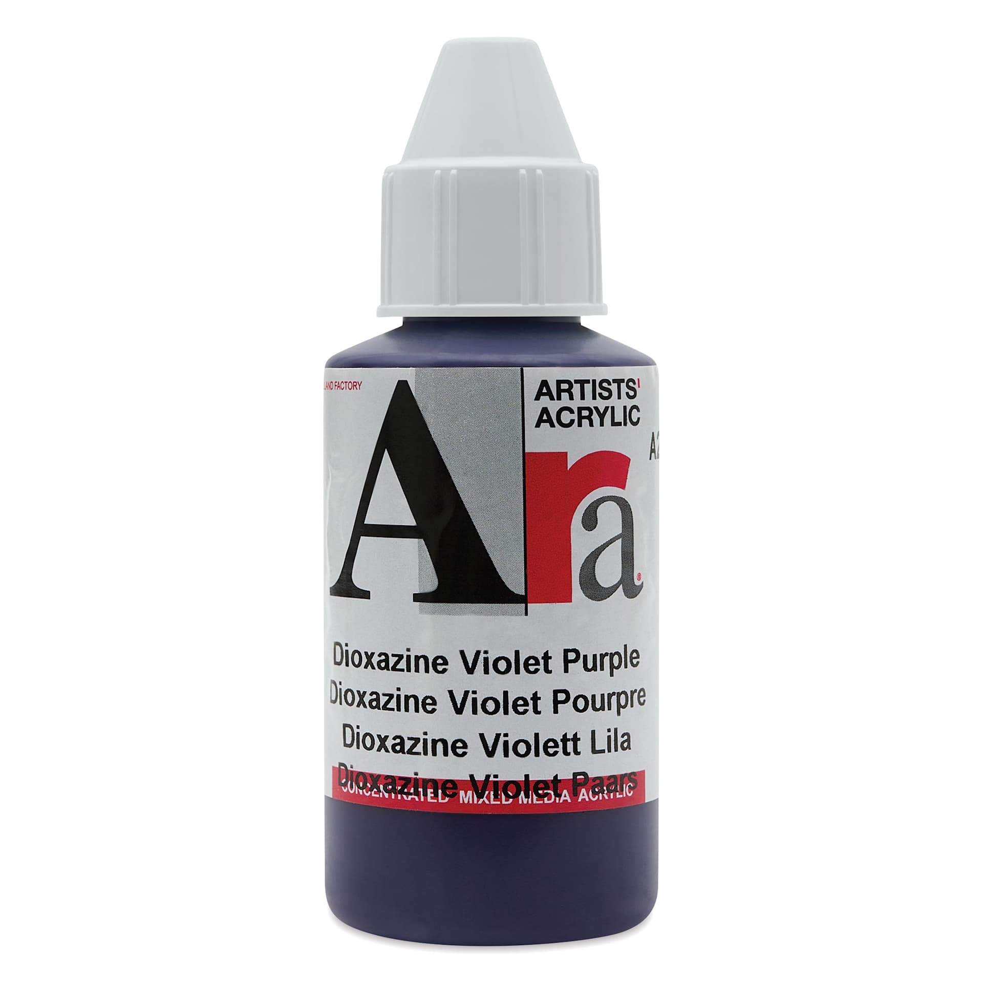 Ara Artists’ Acrylic Paint - Dioxazine Violet Purple, 100 ml