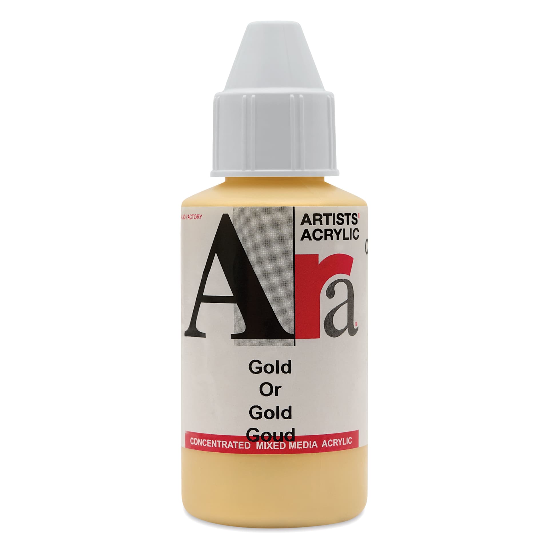 Ara Artists’ Acrylic Paint - Gold, 100 ml