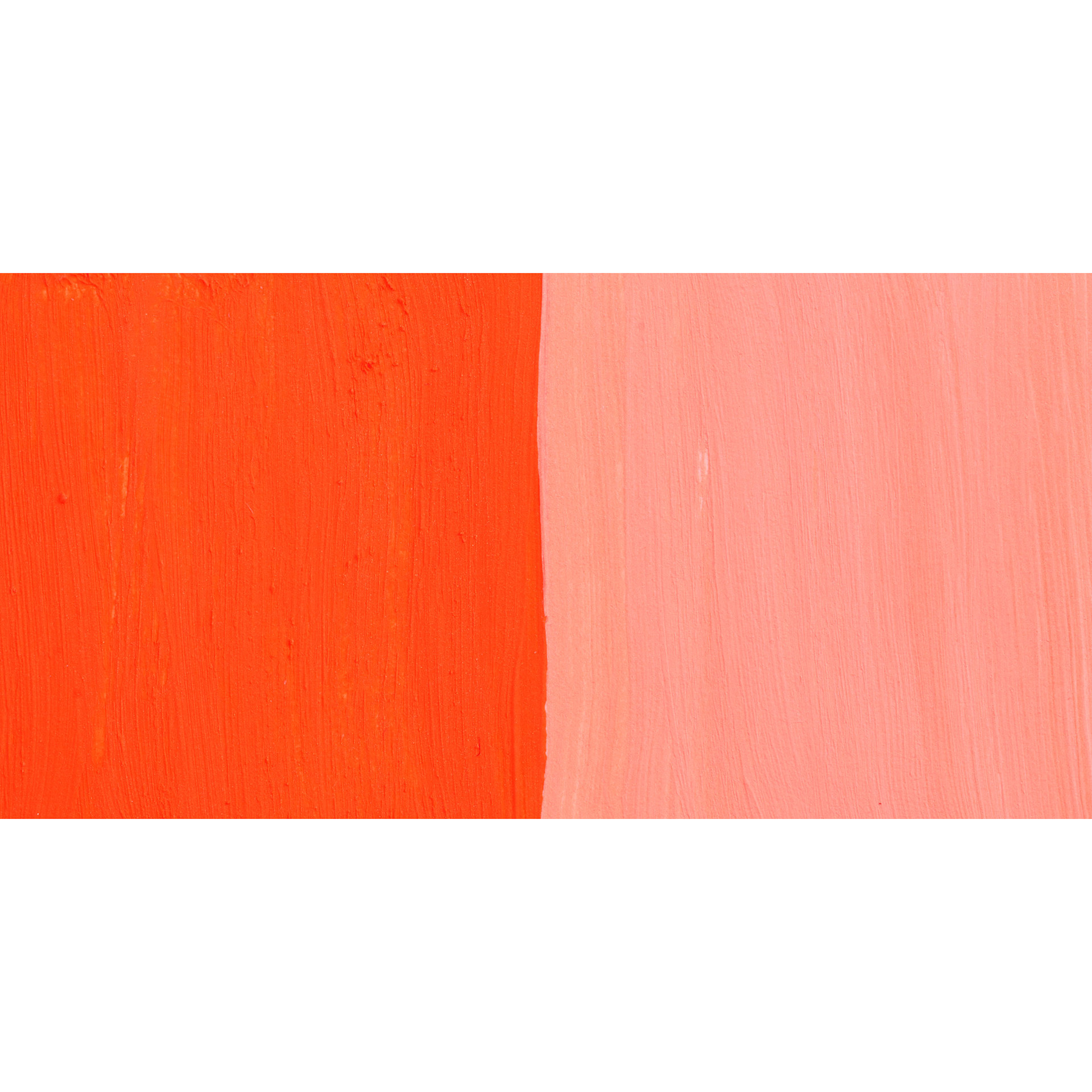 Sennelier Extra Fine Gouache - Fluorescent Orange, swatch