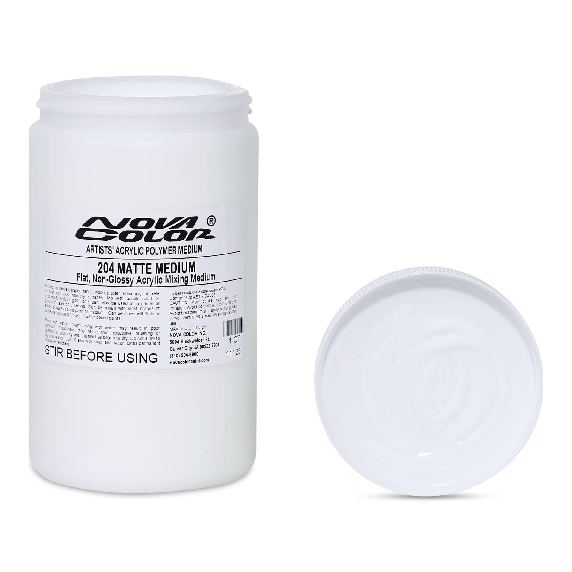 Nova Color Matte Acrylic Medium - 32 oz