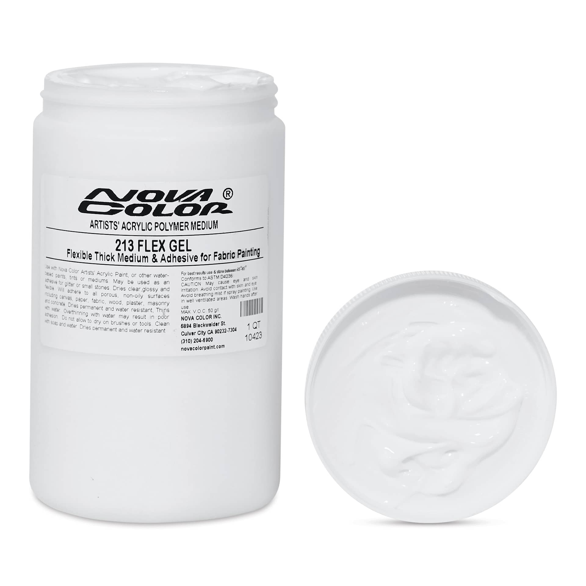 Nova Color Flex Gel Acrylic Medium - 946 ml
