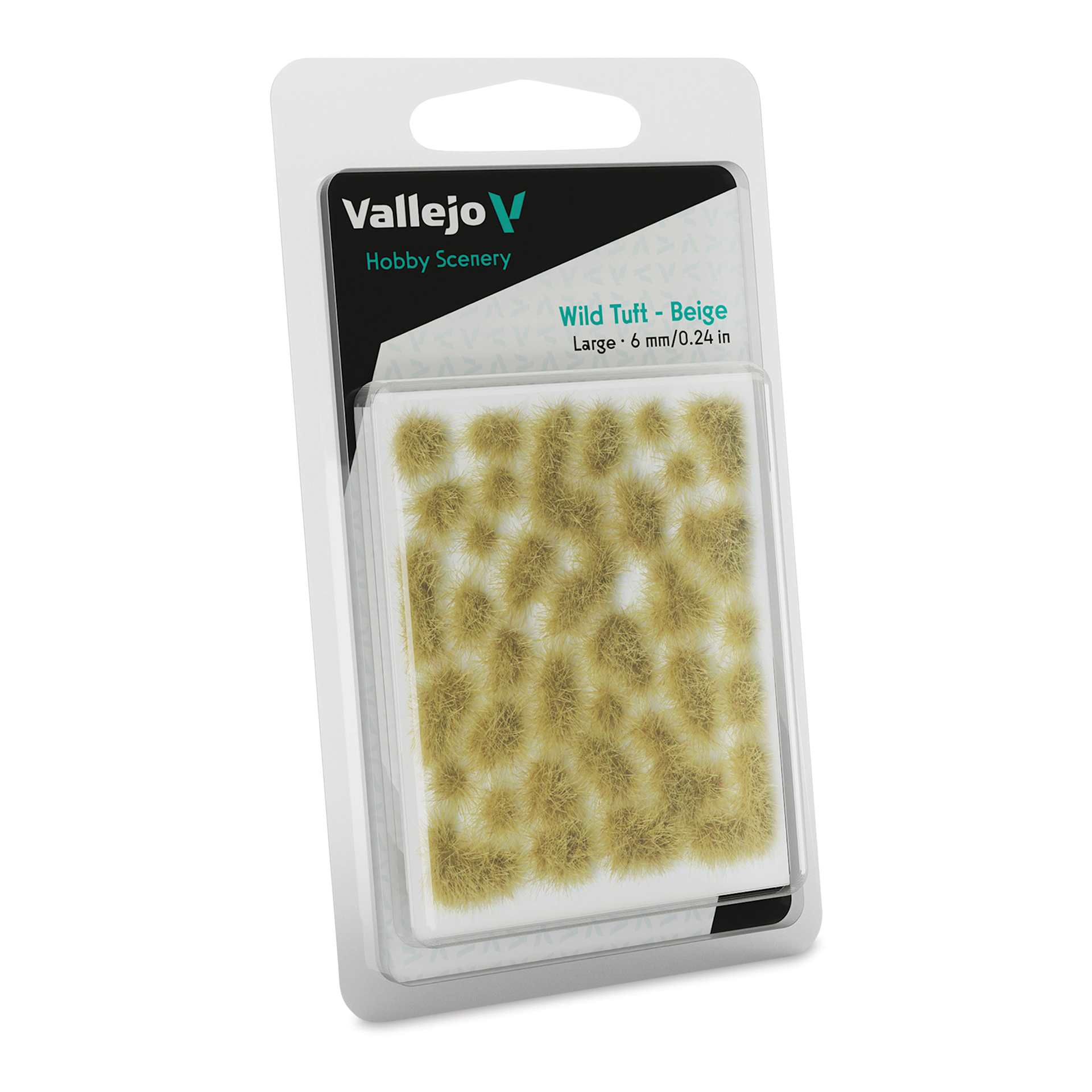 Vallejo Scenery Wild Tufts - Beige Tufts, 6 mm in package