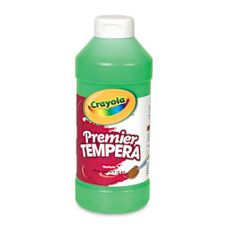 Crayola Premier Tempera - Fluorescent Green, 16 oz bottle