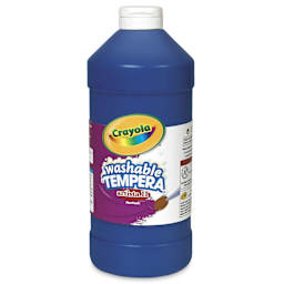 Crayola Artista II Liquid Washable Tempera - Blue, 32 oz bottle