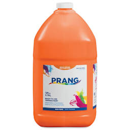 Prang Ready-To-Use Tempera Paint - Orange, Gallon