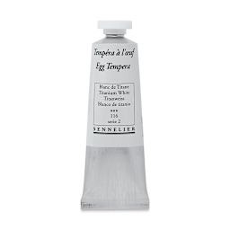 Sennelier Artists Egg Tempera - Titanium White, 34 ml tube