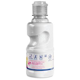 Prang Ready-To-Use Washable Tempera Paints - White, 8 oz back of bottle