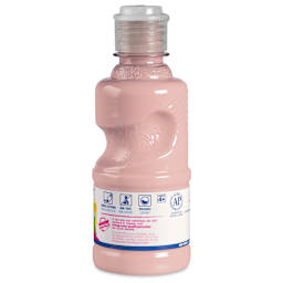 Prang Ready-To-Use Washable Tempera Paints - Peach, 8 oz bottle back