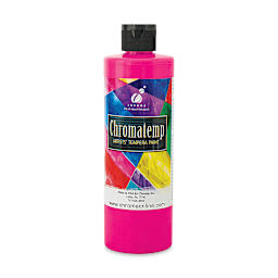 Chroma Chromatemp Artists' Tempera Paint - Fluorescent Pink, Pint
