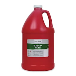 Handy Art Tempera - Red, Gallon