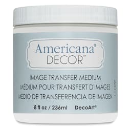 DecoArt Americana Decor Image Transfer Medium, 8 oz jar