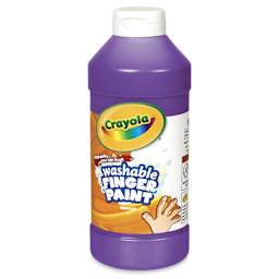 Crayola Washable Fingerpaint - Violet, 16 oz bottle