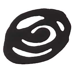 Primo Tempera Paint - Black swatch