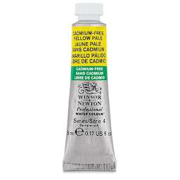 Winsor & Newton Professional Watercolor - Cadmium-Free Yellow Pale, 5 ml tube