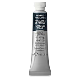 Winsor & Newton Professional Watercolor - Phthalo Turquoise, 5 ml Tube