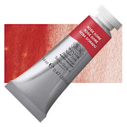 Winsor & Newton Professional Watercolor - Rose Doré , 14 ml Tube and swatch
