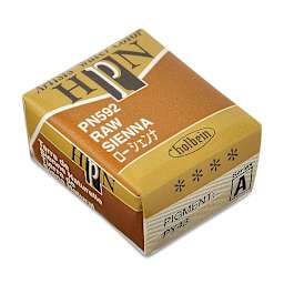 Holbein Artists' Watercolor Half Pan - Raw Sienna