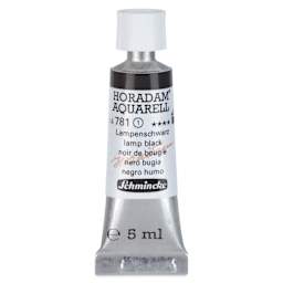 Schmincke Horadam Aquarell Artist Watercolor - Lamp Black, 5 ml tube