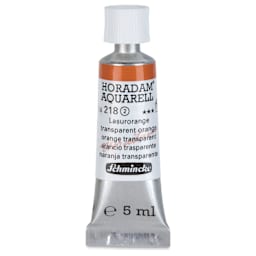 Schmincke Horadam Aquarell Artist Watercolor - Transparent Orange, 5 ml tube
