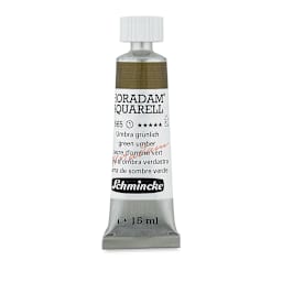 Schmincke Horadam Aquarell Artist Watercolor - Green Umber, 15 ml tube