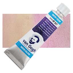 Van Gogh Watercolor - Interference Violet, 10 ml tube and swatch