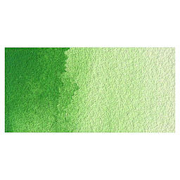 Grumbacher Academy Watercolor - Permanent Green Light swatch