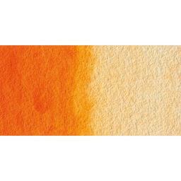 Winsor & Newton Cotman Watercolor Half Pan - Cadmium Orange Hue swatch