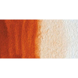 Winsor & Newton Cotman Watercolor Half Pan - Burnt Sienna swatch