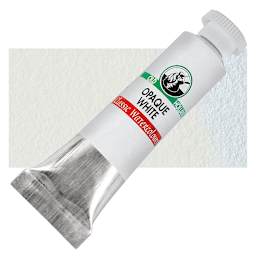 Old Holland Classic Artist Watercolor - Opaque White, 6 ml tube and swatch
