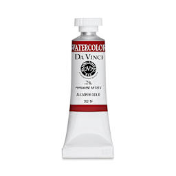 Da Vinci Artists' Permanent Watercolor - Alizarin Gold, 15 ml tube