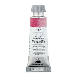 Maimeri Blu Artist Watercolor - Magenta Quinacridone, 12 ml Tube